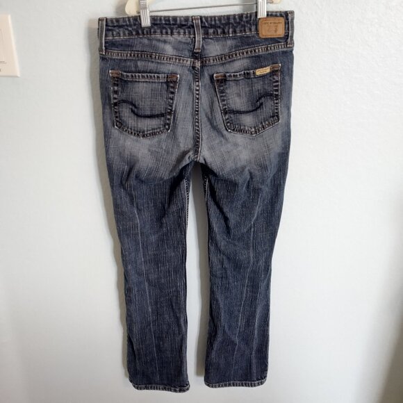 Levi Strauss Signature Lowrise Bootcut Denim Jeans Women's Size 8 - Picture 9 of 11